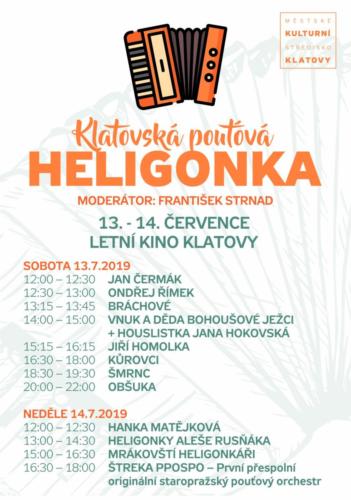 Klatovská pouťová heligonka 2019